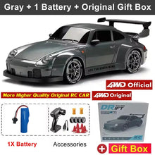 Load image into Gallery viewer, 4WD RC Car Remote Control Cars 2.4G Radio High Speed Drift Racing Monster 4x4 Truck RTR Vehicle Toy Gift for Kids Children