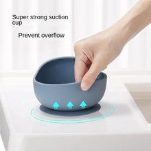 Load image into Gallery viewer, Food Grade Silicone Baby Feeding Dish Set Suction Plate Cup