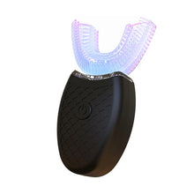 将图片加载到图库查看器,Electric U-Shaped Toothbrush for Adults - Soft-Bristles Teeth Whitening Kit, Oral Care with Auto-Timing & 360° Gum Protection