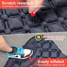 Load image into Gallery viewer, Ultralight Camping Inflatable Mattress with Built-In Pump & Pillow