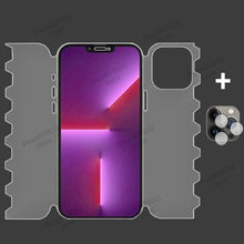 将图片加载到图库查看器,Full Cover Butterfly Film For iPhone 14 13 12 11 Pro Max 14 Plus 13 12 Mini Lens Cover For iPhone XR X XS Max Film Soft Screen Protector Full Coverage Clear HD Phone Protector