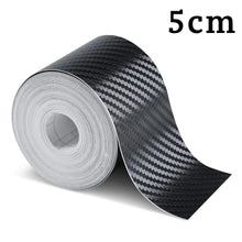 将图片加载到图库查看器,1-10m Nano Carbon Fiber Car 3D Tape Sticker Door Mirror Paste Protector Strip DIY Protection Protective Film Waterproof Adhesive