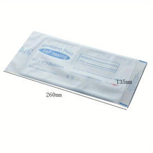 Load image into Gallery viewer, 200pcs Manicure Sterilizing Bag Sterilization Nail Art Tool Clean Disposable Nail Dentistry Medical Grade Paper+CPP/PET Film Bag
