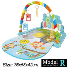 Load image into Gallery viewer, Baby Fitness Play Gym with Music & Piano Mat