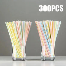 Load image into Gallery viewer, 50-1000Pcs Multicolor Drinking Straws – Milk Tea & Party Supplies