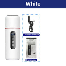Load image into Gallery viewer, Electric Kettle 12V24V Portable Car Heating Cup 500ml Travel Heating Touch Screen Intelligent Adjustable Temperature Thermal Cup