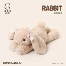 Load image into Gallery viewer, 35cm Shy Rabbit Plush Toy – Cute Cartoon Stuffed Doll Pillow Gift