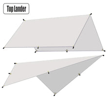 Load image into Gallery viewer, Ultralight Waterproof Tarp Tent – Large Sun Shelter Awning for Camping, Beach & Outdoor Adventures