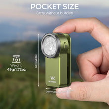 Load image into Gallery viewer, Wurkkos HD03 680LM Mini Clip Light USB C Rechargeable Pocket Flashlight Spotlight/Floodlight Portable EDC RGB Torch with Magnet