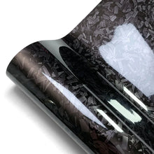 Load image into Gallery viewer, Glossy Black Carbon Fiber Vinyl Wrap Film β 3M Waterproof Car Sticker for DIY Auto Decoration & Protection