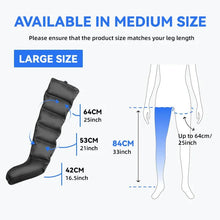 Load image into Gallery viewer, Electric Pneumatic Leg Massager for Thighs, Calves & Feet with Remote