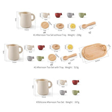 Load image into Gallery viewer, Wooden Montessori Teapot Tea Set β Pretend Play Toy