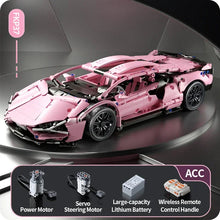 将图片加载到图库查看器,Technical Racing Sport Car 1280PCS Model Building Blocks City Mechanical Speed Vehicle Supercar Brick Puzzle Toys Kid Adult Gift