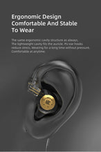 Load image into Gallery viewer, KZ EDX pro In-ear type Earphones Stereo DJ Hi-Fi Bass HIFI Microphone Earplugs Cable speakers reduce noise and detachable cables