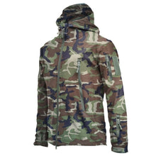 Load image into Gallery viewer, Winter Big Size Men Camouflage Jacket Soft Classic Design Unique Wind & Water-Resistant Jacket Tactical Jacket Men Waterproof Warm Windbreaker Clothing For Men Outdoor Camouflage Hooded Coat