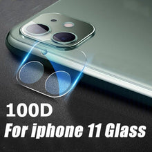 Load image into Gallery viewer, 3pcs in 1 Camera Lens Protector For iPhone 13 11 12 14 Pro Max HD Full Cover Camera Protection For iPhone 14 Plus 13 12 Mini Suit Camera Protective Glass For iphone
