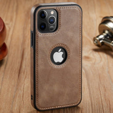 Load image into Gallery viewer, Luxury PU Leather Phone Case For iPhone 14 pro max 13 Pro max 11 12 Pro Max XR XS Max X 7 Plus case leather Slim Back Cover Compatible with iPhone 13 Pro Case Slim Leather Classic Luxury Elegant Phone Cover