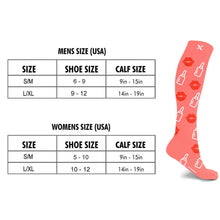 Load image into Gallery viewer, 6-Pairs: Women's Pain Relief And Recovery Knee High Compression Socks