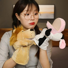 将图片加载到图库查看器,Hand Finger Puppets – Cartoon Plush Toy for Kids & Party Fun