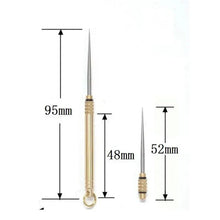 Load image into Gallery viewer, Titanium & Brass Toothpick with Waterproof Bottle Tool