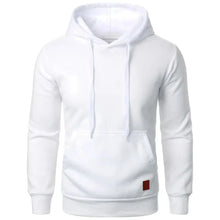 Load image into Gallery viewer, Men’s Casual Lightweight Hoodie – Solid Color Drawstring Pullover Sweatshirt for Streetwear & Outdoor Style