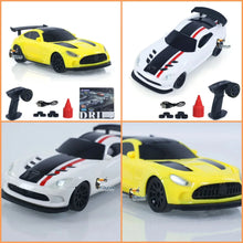 将图片加载到图库查看器,New RC Drift Car Upgraded Gyro 1/43 Racing RTR 4WD Four-wheel Drive High Speed Radio Control Model 2.4g Drift Race Car Mini Gift