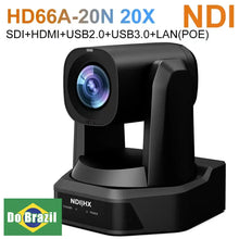 将图片加载到图库查看器,Runpu 1080P/60fps NDI Conference PTZ Video Camera 12/20/30x Zoom Ai Auto Tracking PTZ SDI Camera HDMI USB Outputs Support POE
