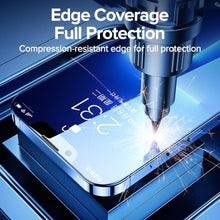 Load image into Gallery viewer, 2PCS 9H Tempered Glass For iPhone 13 Pro Max 12 11 X XR XS 7 8 8P Max Full Cover Ultra-HD Screen Protector for iPhone 13 Tempered Glass Film with Auto Alignment Tool Easy Installation 99% HD Clear 9H Hardness Bubble Free Screen Protector For iPhone