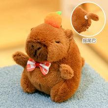 Load image into Gallery viewer, Cute Capybara Plush Toy Hoodie – Small Winged Stuffed Doll for Kids