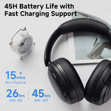 Load image into Gallery viewer, Edifier W800BT Pro Wireless Headphones Bluetooth 5.4 Over-ear Headset -44dB Active Noise Cancelling Hi-Res Audio 45H Playtime