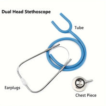 将图片加载到图库查看器,Stethoscope Toy, Simulated Doctor Toy, Nurse Health Medical Single Head Stethoscope, Role-playing Pretend Doctor Toy