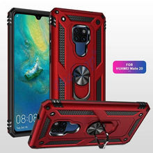 Load image into Gallery viewer, Phone Case For Huawei Mate 20 X 30 Pro Lite Luxury Car Armor Shockproof Finger Ring Holder Magnet Anti-Fall Kickstand Case Cover
