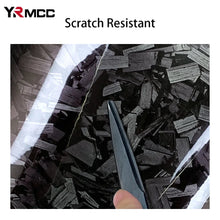 Load image into Gallery viewer, Glossy Black Carbon Fiber Vinyl Wrap Film β 3M Waterproof Car Sticker for DIY Auto Decoration & Protection