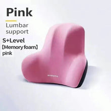 Load image into Gallery viewer, Memory Foam Lumbar Back Cushion for Car, Office & Gaming Chairs