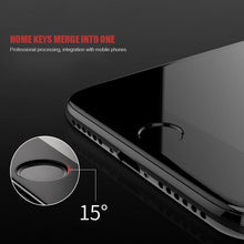 Load image into Gallery viewer, 9D Full Cover Tempered Glass For iPhone 8 7 6 6S Plus 5 5S SE 2020 Screen Protector On iPhone 11 Pro XS Max X XR Protective Film Tempered Glass Screen Protector with Curved Edge Frame Screen Protector