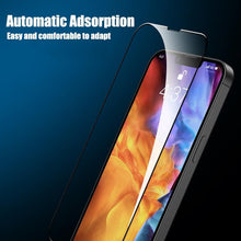 Load image into Gallery viewer, 4Pcs Full Cover Protective Glass For iPhone 14 11 12 13 Pro Max Screen Protector For iPhone X XR Xs Max Tempered Glass Film 9H Tempered Glass Film Case-Friendly Screen Protector For iPhone