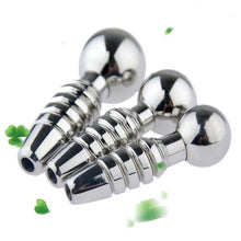 Load image into Gallery viewer, Stainless Steel Urethral Sound Dilator Male Penis Plug Threaded Urethra Catheter Stimulator Adult Game Sex Toy for Men Gay
