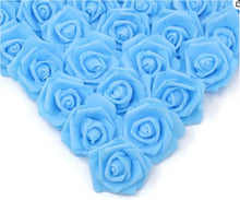 Load image into Gallery viewer, 10/20/50Pcs Artificial Foam Rose Flowers PE Fake Flower for Home Room Dceor Wedding Party Halloween Thanksgiving Christmas Decor