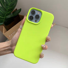 将图片加载到图库查看器,Silicone Soft Thick Protective Rubber Phone Basic Case For iPhone 14 13 Pro Max Case Luxury Silicone Phone Case for iPhone Solid Color Classic Camera Protection Case