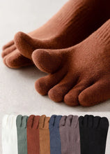 Load image into Gallery viewer, Five Finger Socks Women's Medium Tube Spring and Autumn Thin Cotton Women's Split Toe Socks Deodorization Sweat-absorbing Socks (RPM Women's)