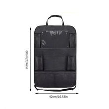 Load image into Gallery viewer, Car Seat Organizer with Tablet Holder – Backseat Storage Bag