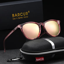 Load image into Gallery viewer, BARCUR Polarized Cat Eye Sunglasses for Women – Lightweight UV400 Sun Protection Eyewear with Fashion Polycarbonate Frame Mirror Lenses and Elegant Design – Stylish Summer Accessories for Shopping Travel & Outdoor