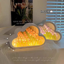 Load image into Gallery viewer, Tulip Cloud Handmade Night Light – Romantic Desktop Atmosphere Lamp