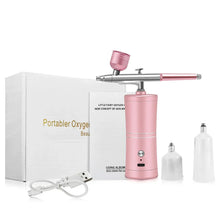 Load image into Gallery viewer, Portable Cordless Airbrush with Compressor - For Nail Art, Cake Painting, and Crafts