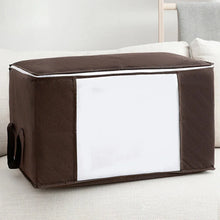 将图片加载到图库查看器,Large Capacity Foldable Clothes Storage Bag – Blanket & Closet Organizer