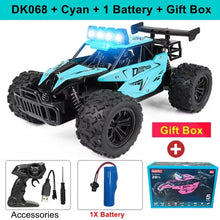 Load image into Gallery viewer, 1:16 RC Drift Racing Car - High-Speed Off-Road Alloy Truck with LED Lights, 20KM/H, 2.4G Radio Control for Kids & Adults