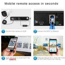 Load image into Gallery viewer, 8MP 4K POE IP Camera ONVIF H.265 Audio Record CCTV Face Detection 5MP Waterproof IP66 Outdoor Home Security Video Surveillance