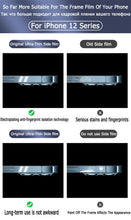 Load image into Gallery viewer, Full Cover Back Film For iPhone 13 12 Pro Max Mini Mobile Phone Accessories Side Film Not-Screen Protector Glass Ultra Thin Transparent/Matte Side and Back Film Anti-Scratch Border Sticker