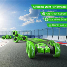 Load image into Gallery viewer, Rc Stunt Car Kids Double Sided Flip Remote Control Cars 2.4G High Speed 360° Rotation Drift Auto Toys Gifts for Boy & Girls