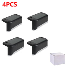 Load image into Gallery viewer, Warm White LED Solar Step Lamp β Waterproof Outdoor Garden & Stair Lights